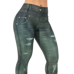 LegJeans Leggings- GREEN